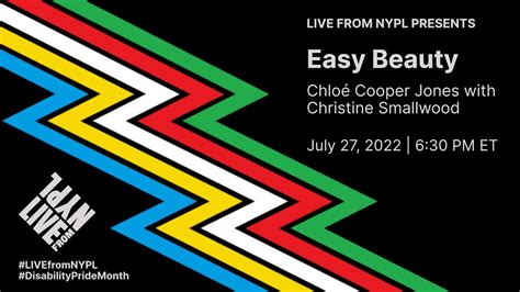 Chloé Cooper Jones With Christine Smallwood Easy Beauty Live From Nypl Youtube