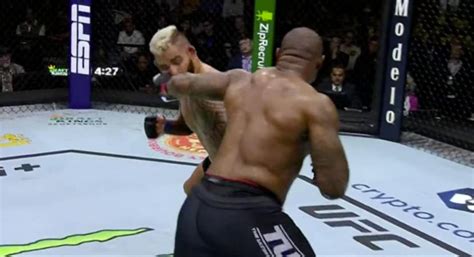 VÍDEO Irmão de Kamaru Usman consegue nocaute brutal em final de