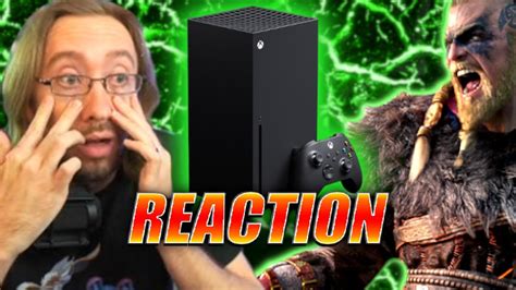 Max Reacts Inside Xbox Series X Gameplay Revealsyikes Youtube