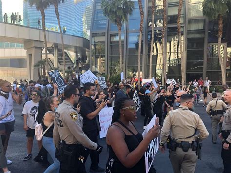 Hundreds Protest On Las Vegas Strip Demanding Justice For George Floyd Ksnv