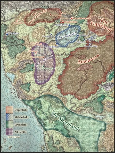 Dd Neverwinter Map Maping Resources