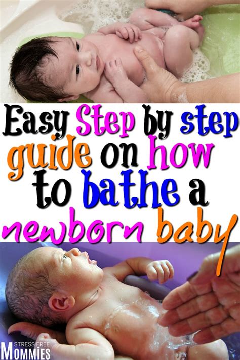 An Easy Step By Step Guide On How To Bathe A Newborn Baby