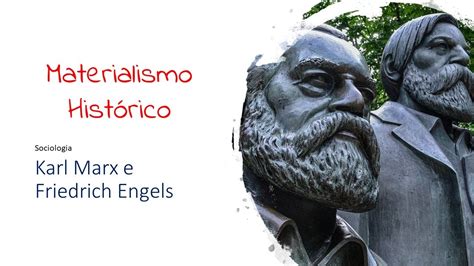 Materialismo Hist Rico De Karl Marx E Friedrich Engels Youtube