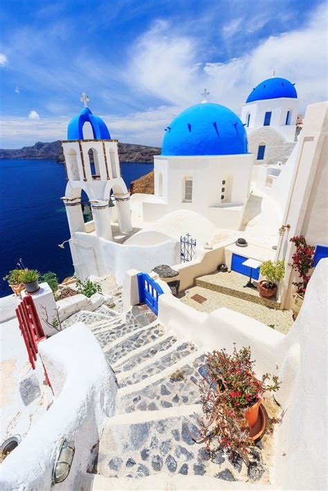 Visit The White And Blue Of Santorini Greece Travel Blue Book