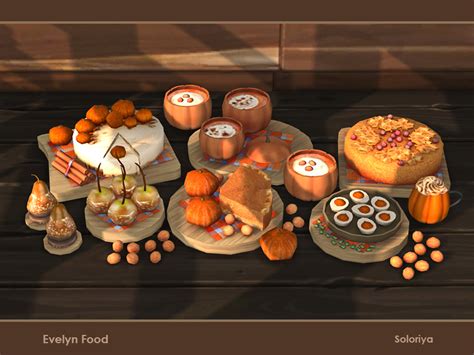 The Sims Resource Evelyn Food
