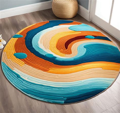 Make a Splash with a Stunning Ocean-Inspired Rug for Your Little One's