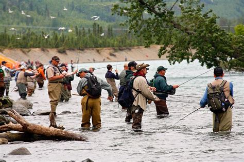 Combat Fishing With Images Kenai Peninsula Alaska Fishing