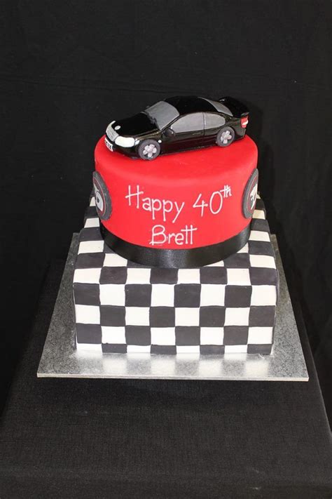Maybe you would like to learn more about one of these? Holden racing cake with hand modelled car | Racing cake ...