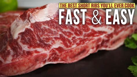 Short Ribs Fast And Easy Homemade Flanken Ribs Youtube