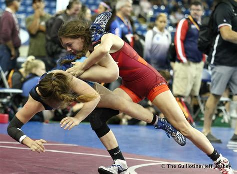 Action Photos From The USA Wrestling Womens Junior National Championships The Guillotine