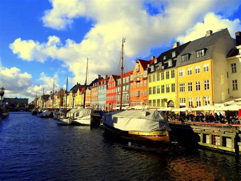 Nyhavn Waterfront Copenhagen Denmark Travel