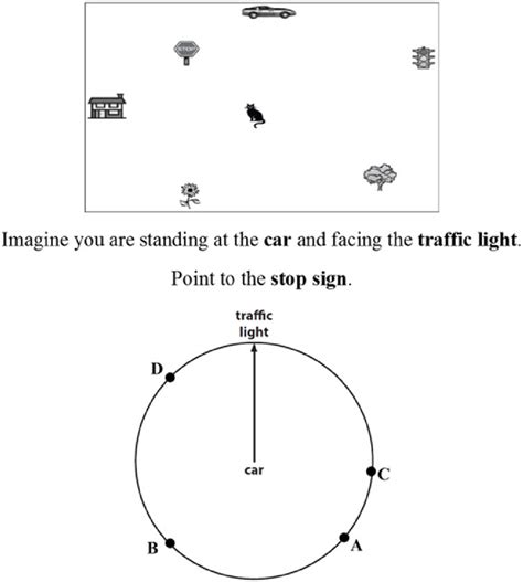 Example Of Spatial Orientation Test Item Download Scientific Diagram