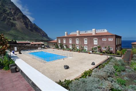 El Hierro Hotel In Pozo De La Salud Stock Image Image Of Swimming