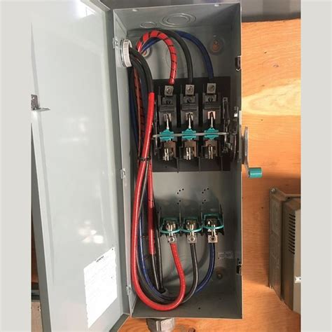 Used Siemens 200 Amp 600 Volt Fusible Disconnect For Sale