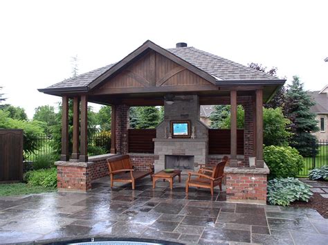 Pool Sheds And Cabanas Oakville By Shademaster Landscaping