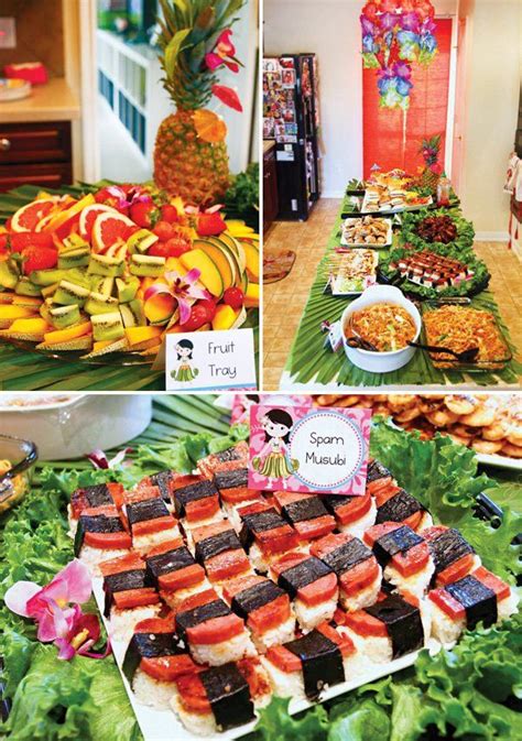 Tropical Oasis Hawaiian Luau Birthday Party // Hostess with the Mostess