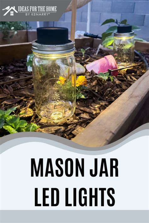 Mason Jar Led Lights Ideas For The Home