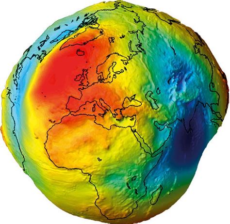 What The Real Shape Of Earth Looks Like Without Water Real Shape Of