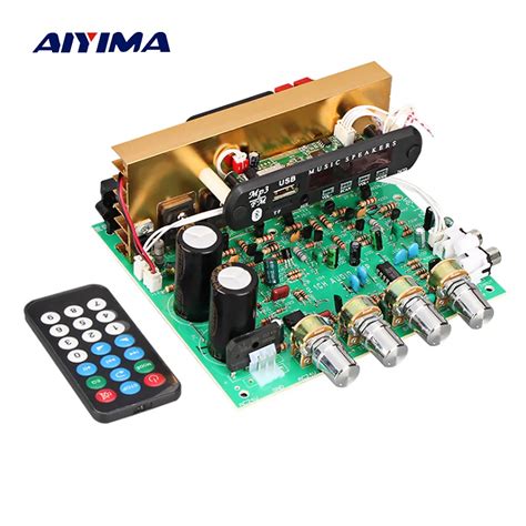 Aiyima Bluetooth Amplifier Board W Channel Subwoofer Amplificador