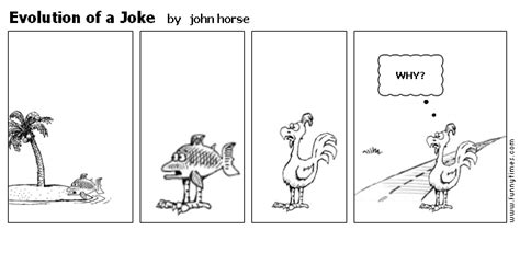 John Horses Journal New Cartoon Evolution Of A Joke