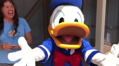 Donald Duck Wishes Me A Happy Birthday Youtube