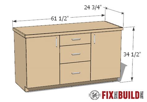 How To Build A Base Cabinet With Drawers FixThisBuildThat