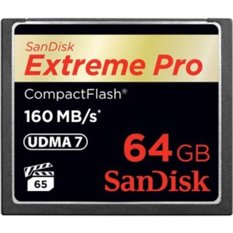 Sandisk Extreme Pro 64 Gb Compactflash Sdcfxps 064g A46 619659103231 Ebay
