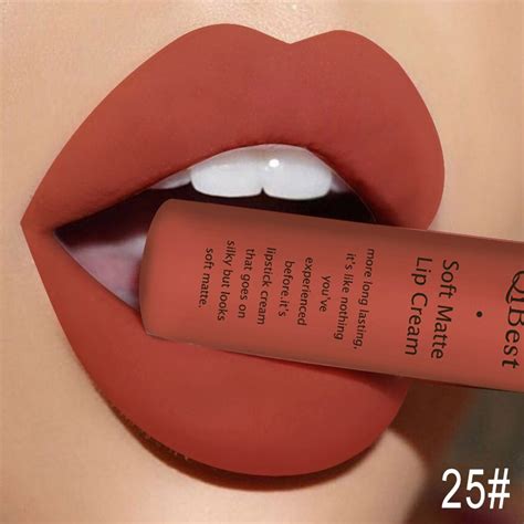 Matte Liquid Lipstick Waterproof Long Lasting Velvet Mate Nude Red Lip