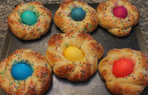 The Cultural Dish Recipe Italian Easter Egg Bread Easter Deserts