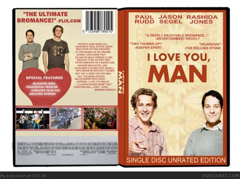 I Love You Man Movies Box Art Cover By A Beast Of Art