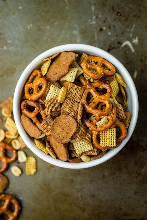 Rye Chip Chex Mix Nourish And Fete