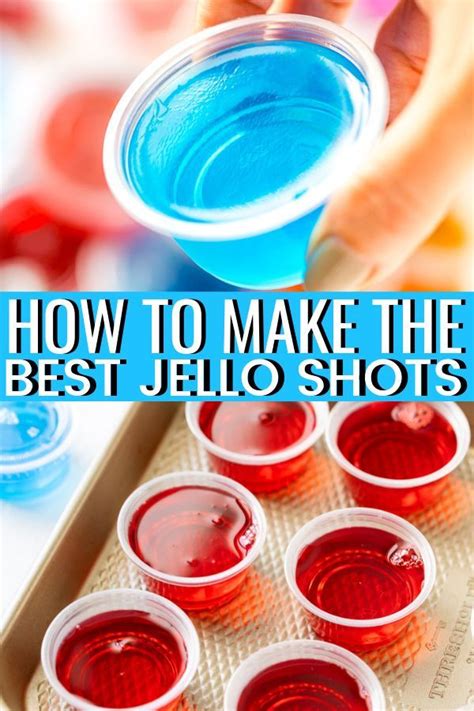 How To Make Jello Shots 101 Simple Recipe
