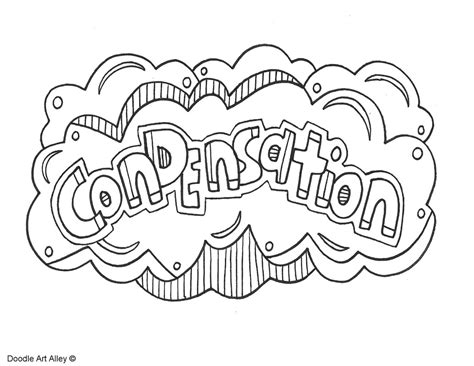 The water cycle has no beginning and no end. Water Cycle Coloring Pages and Printables - Classroom Doodles