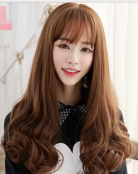 Korean Long Curly Hairstyles Short Curly Hair