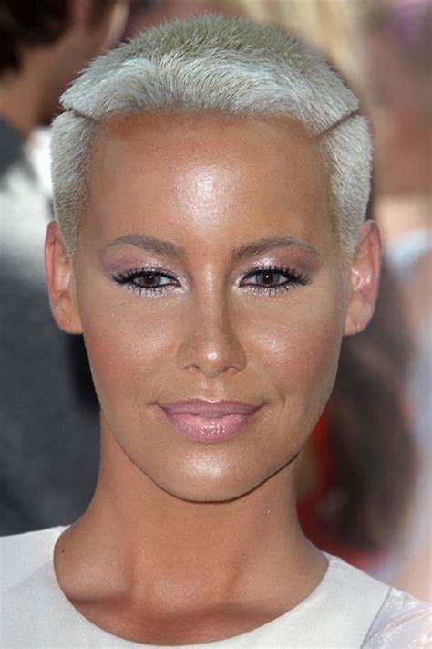 Amber Rose In Long Hair Amber Rose Is Nearly Unrecognizable With Long