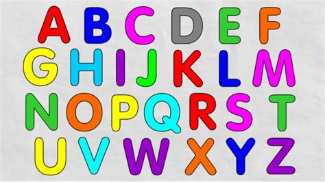 Abc Para CrianÇas Alfabeto Completo Em Letra BastÃo Ou Letra De Imprensa Youtube