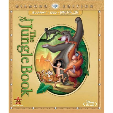 The Jungle Book Diamond Edition Blu Ray Dvd