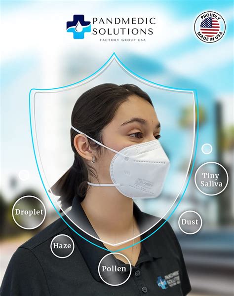 Medicpro N Mask Niosh Approved Individually Wrapped N Particulate