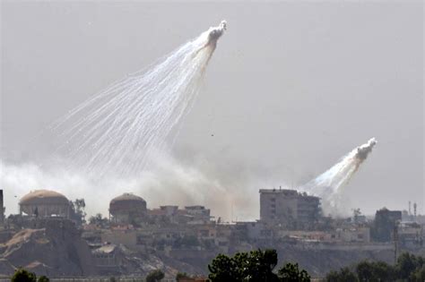 Us Forces Under Fire For Using White Phosphorous Weapons Against Isis