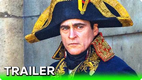 Napoleon 2023 Movie Trailer Ridley Scott Joaquin Phoenix Youtube