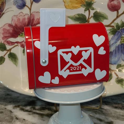 Valentines Day Mini Mailbox Mini Mailbox Personalized Kids Etsy