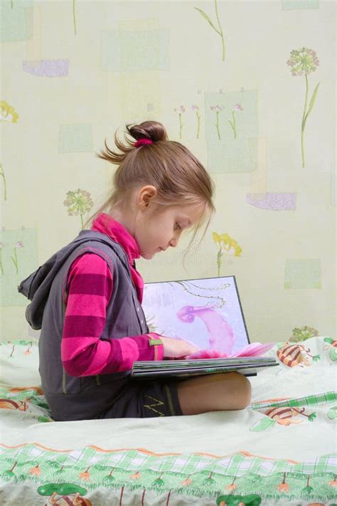 Child Reading A Book Stock Image Image Of Child Close 12450887