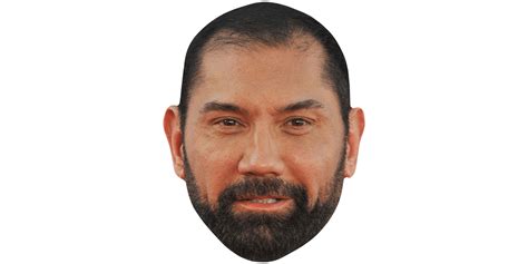Dave Bautista Beard Celebrity Big Head Celebrity Cutouts
