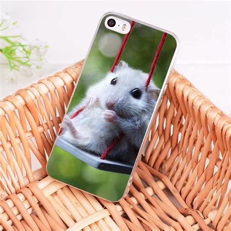 Maiyaca Lovely Hamster Animal Soft Tpu Phone Case Cover For Apple