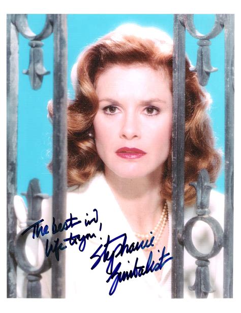 STEPHANIE ZIMBALIST - Best Known for her Role in TV Series "REMINGTON