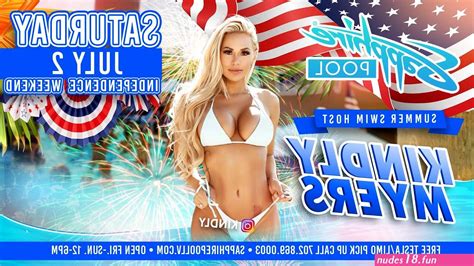 Kindly Myers Hosts A Pool Party At Sapphire Pool And Dayclub Onlyfans