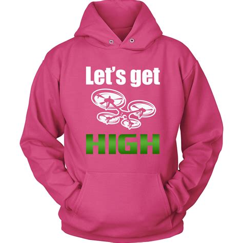 Lets Get High Unisex Hoodie Red Nose Pitbull Unisex Hoodies