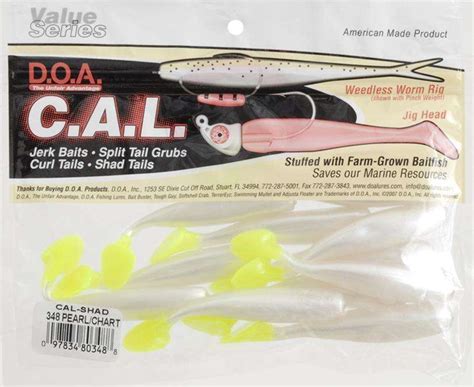 We Ship Worldwide Doa Cal 415 Shad Lures 3 Color 415 Gold Rush 12ct Low Price Good Service