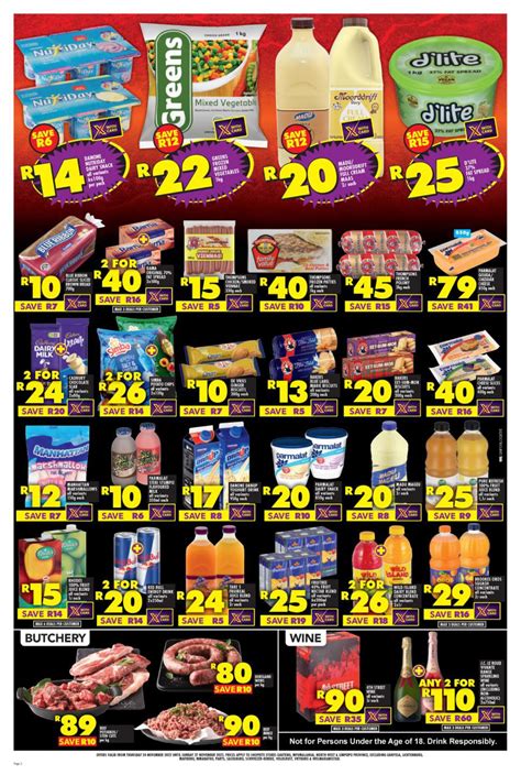 Shoprite Black Friday Deals Gauteng Valid From 24 27 November 2022