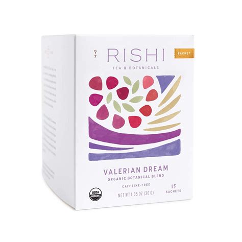Amazon Com Rishi Tea Valerian Dream Herbal Tea Immune Support